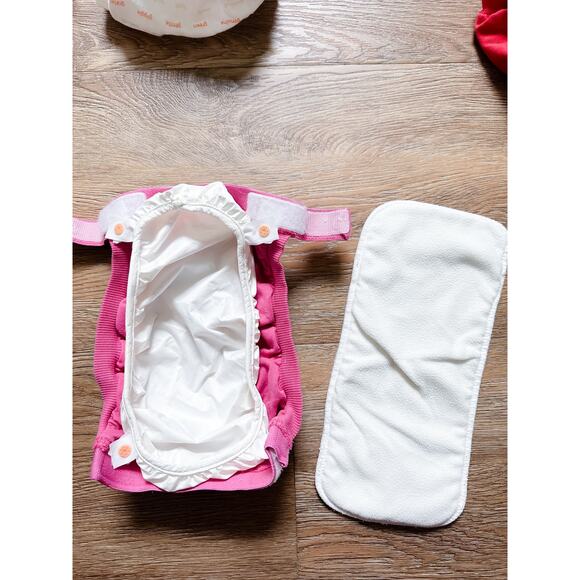 32pc Bulk lot small Gdiaper cloth diaper + inserts bundle - Picture 4 of 5